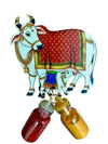MDF Cow Haldi Kumkum Set with Calf Design, pichwai cow cutout,  Thamboolam return gifts for wedding,Pooja