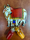 MDF Cow Haldi Kumkum Set with Calf Design, pichwai cow cutout,  Thamboolam return gifts for wedding,Pooja