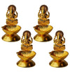 Betterminds Metal Return Gifts Women,Ganesh Diya Housewarming ReturnGifts, Wedding Gifts,Home Decor