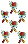 MDF Cow Haldi Kumkum Set with Calf Design, pichwai cow cutout,  Thamboolam return gifts for wedding,Pooja