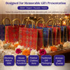 Betterminds Return Gift Bags, Decorative Wedding and Housewarming Gift Bags with Gold Handle