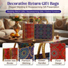 Betterminds Return Gift Bags, Decorative Wedding and Housewarming Gift Bags with Gold Handle
