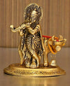 Betterminds Metal Return Gifts For Women Lord Krishna Wedding Gift Anniversary Housewarming Corporate Gifts, Baby Shower Return Gifts, Gold