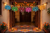 Betterminds Lotus Rangoli Patches for Home Decor