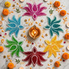 Betterminds Lotus Rangoli Patches for Home Decor