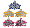 Betterminds Mirror Lotus Rangoli Patches Handmade Home Decor, Diwali Decoration,Pooja Decor