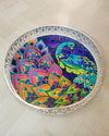 Betterminds Decorative Metal Tray,Pooja thali, Wedding Gifts, Housewarming Gifts