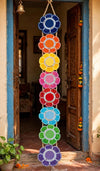 Betterminds Multicolor Flower Rangoli Patches for Diwai