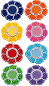 Betterminds Multicolor Flower Rangoli Patches for Diwai