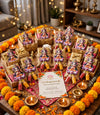 Lakshmi Lotus Haldi Kumkum Set